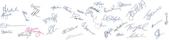 signatures